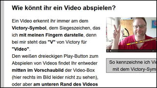 Bildschirmfoto: Hier siehst Du fett gedruckte Schrift im ansonsten einfachen, umgebenden Text.