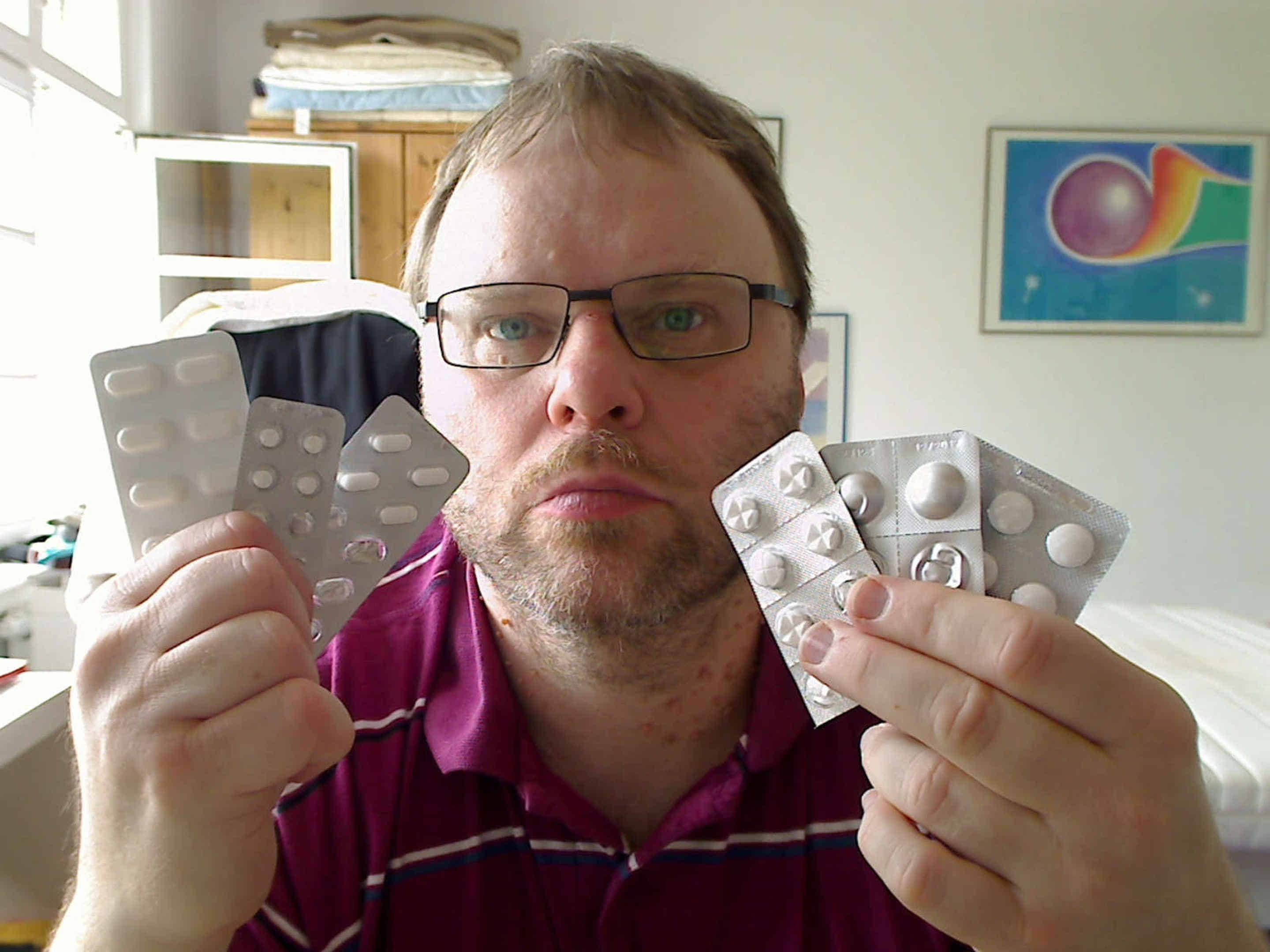 Foto: Hier siehst du die 6 Medikamente, die ich nehme.